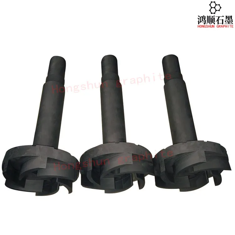 Skysčio maišymo grafito rotorius